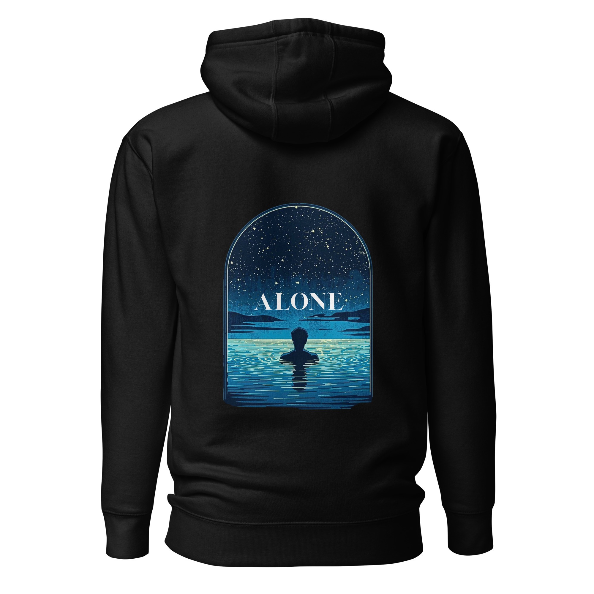 Sweat-Shirt/ Solitude/ Seul/ Alone – Image 4