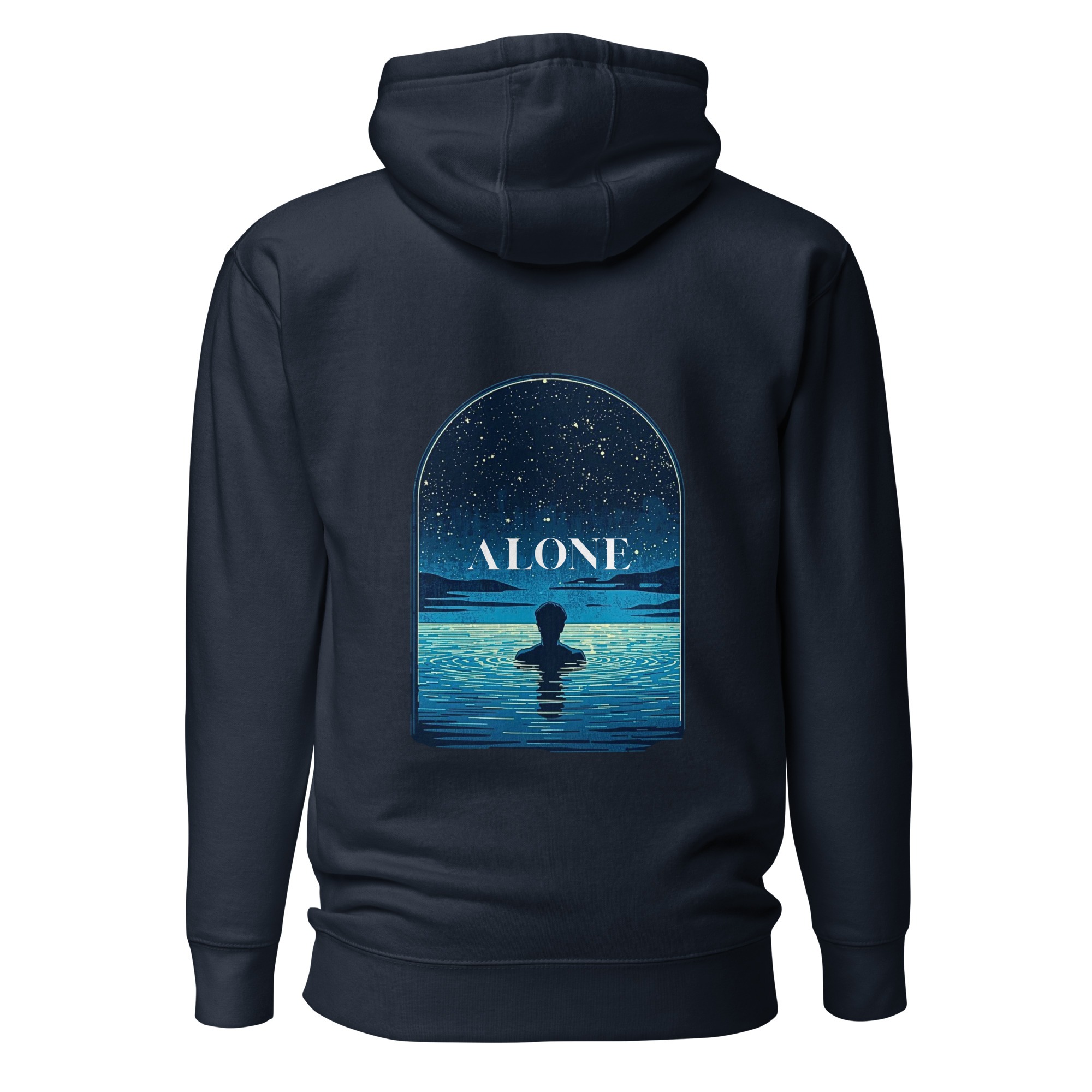 Sweat-Shirt/ Solitude/ Seul/ Alone – Image 6