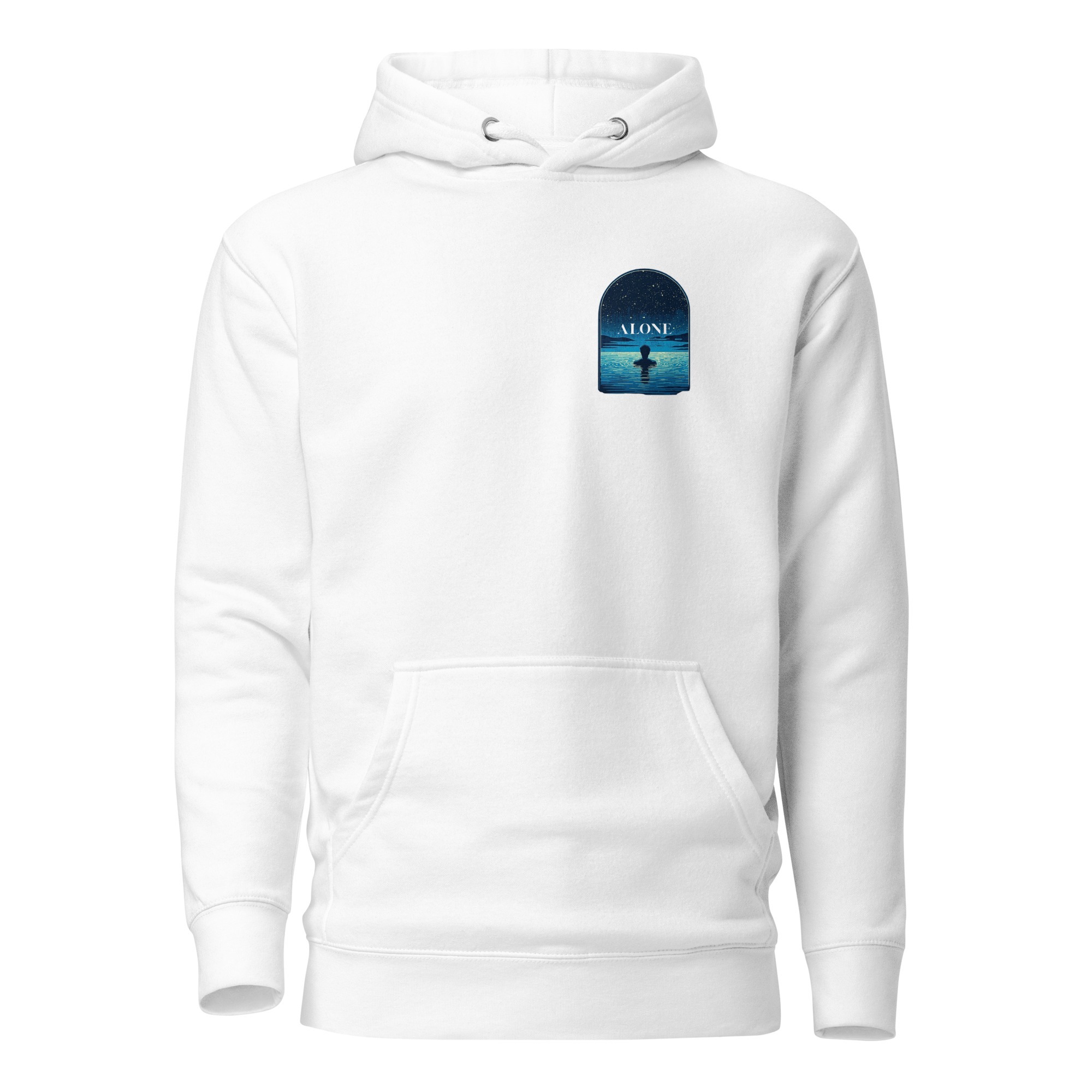 Sweat-Shirt/ Solitude/ Seul/ Alone – Image 2